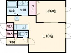 豊華Fハウスの間取り画像