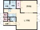豊華Fハウスの間取り画像