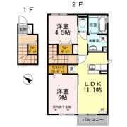 シャン・ド・フルールの間取り画像