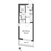 グランデュオ若林Ⅴの間取り画像