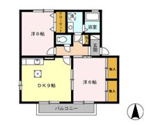 デルニエ Bの間取り画像