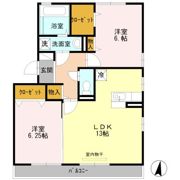 カーサ フェリーチェ Ⅱの間取り画像