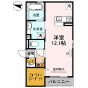 D-room中桜塚の間取り画像