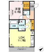 ファミール玉木Bの間取り画像