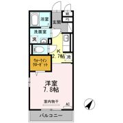D-room築港町の間取り画像