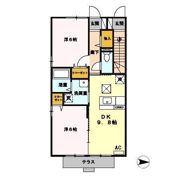 レーヴ千代田の間取り画像