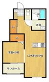 mash（マッシュ） B棟の間取り画像