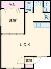 ハイツヒロⅠの間取り画像