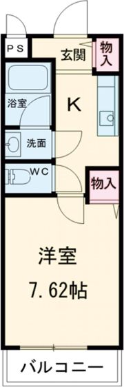 コリーヌ二色の間取り画像