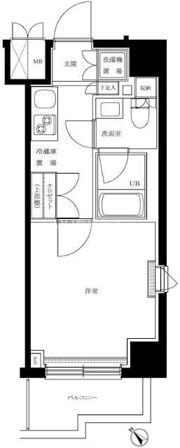 ルーブル川崎都町壱番館の間取り画像