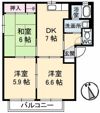 バリュージュヤシマD棟の間取り画像