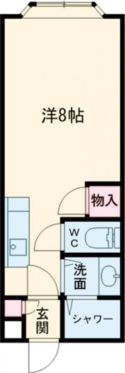 シティマンションの間取り画像