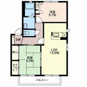 ディアコート Aの間取り画像