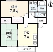 ロマン B棟の間取り画像
