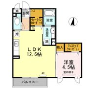 パークサイドカーサの間取り画像