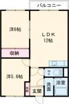 吉川マンションの間取り画像