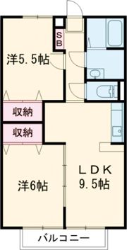 ピッケル加佐の間取り画像