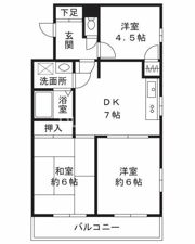 ルミエールの間取り画像