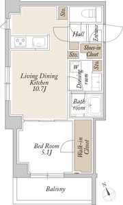 ORSUS新江古田の間取り画像