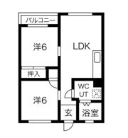 新石生マンションの間取り画像
