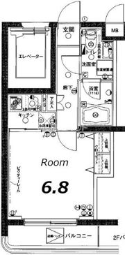 グリフィン・向ケ丘遊園の間取り画像