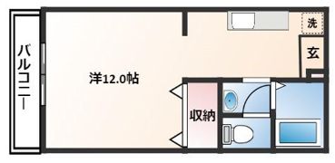 パークハイツの間取り画像