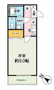 アトラス新狭山の間取り画像