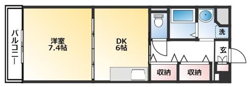 フォレストコート山ノ端の間取り画像