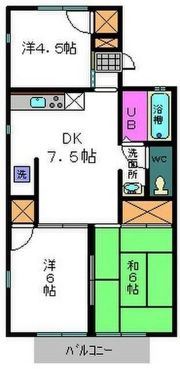 フォーリスト富士見の間取り画像