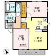 はんなり月海 A棟の間取り画像