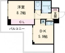 ブルームライフ兵庫の間取り画像