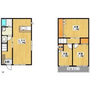 エコハイツ古祇園の間取り画像