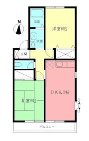 フラワーメゾンの間取り画像