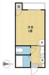 バウハウス中須賀の間取り画像