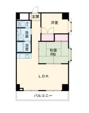 サンハイツ大和第2の間取り画像