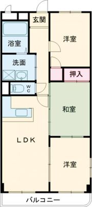 ユートピアタウン北館の間取り画像