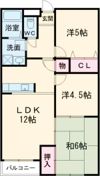 ウエストリバーの間取り画像