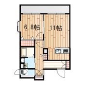 レジデンス折出の間取り画像