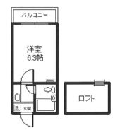 メモリアス土山Ⅰの間取り画像