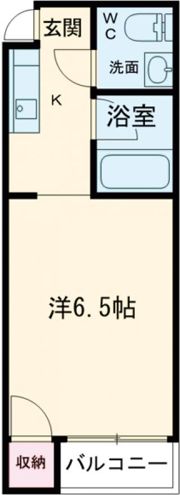 第六セイワコートの間取り画像