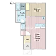 ソレーナnakaharaの間取り画像