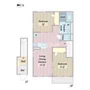 ソレーナnakaharaの間取り画像