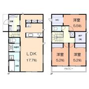 アツギテラスBの間取り画像