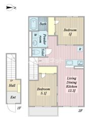 ソレーナnakaharaの間取り画像