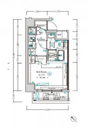 アンベリールマーロ横濱の間取り画像