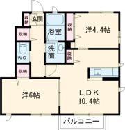 カーサ ヴェルデの間取り画像