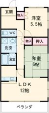 メゾンサルビアの間取り画像