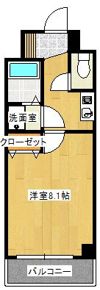 エスペランス白木原の間取り画像