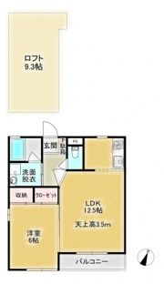 メゾン・カルムの間取り画像