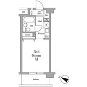 ミレニアム北浦和の間取り画像